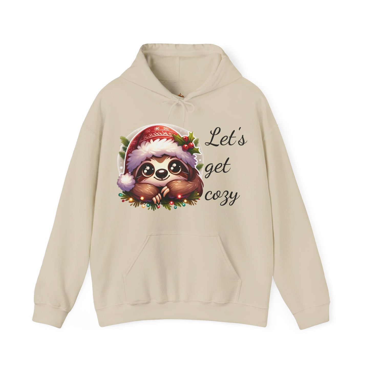 Lazy and Cozy Hooded Sweatshirt