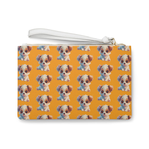 Jolly Clutch Bag in orange