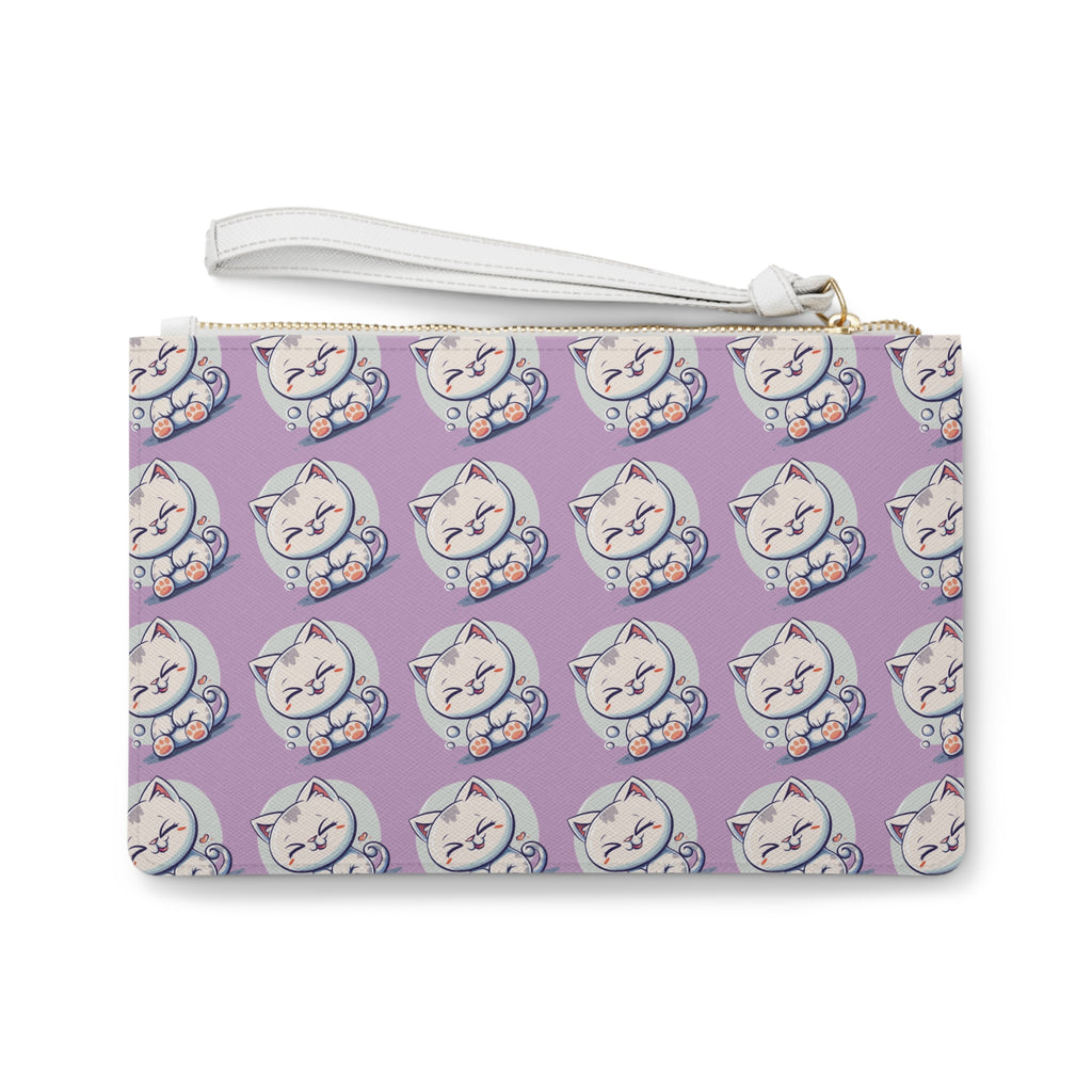 Funny Clutch Bag in light purple