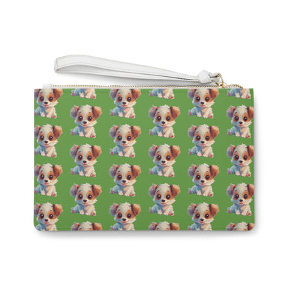 Jolly Clutch Bag in Green