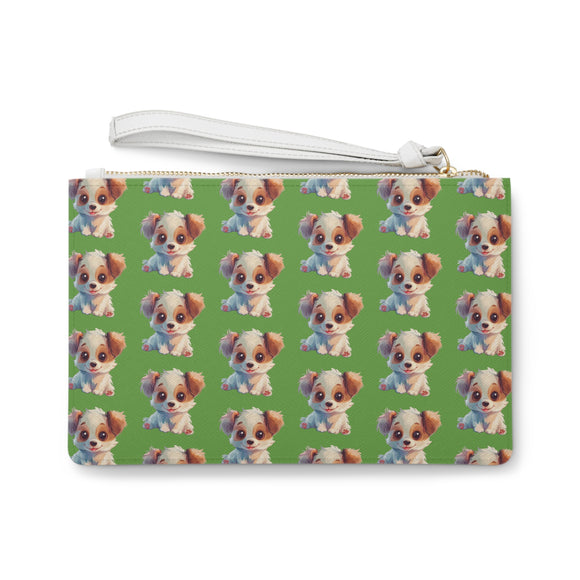 Jolly Clutch Bag in Green