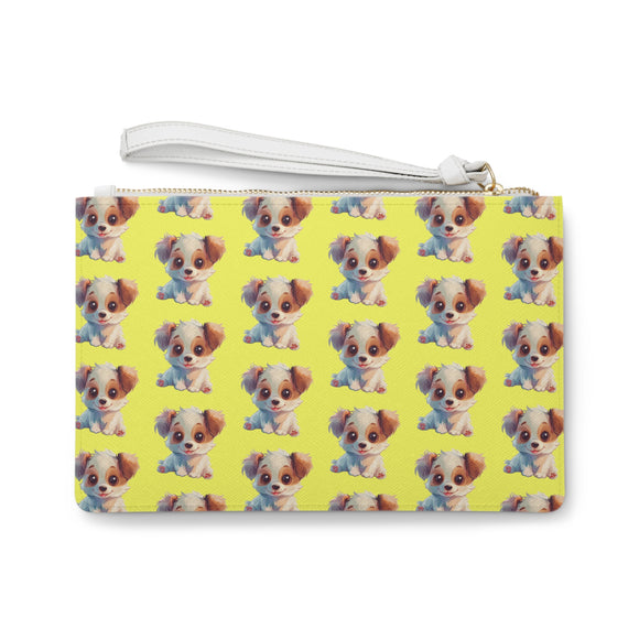 Jolly Clutch Bag in yellow