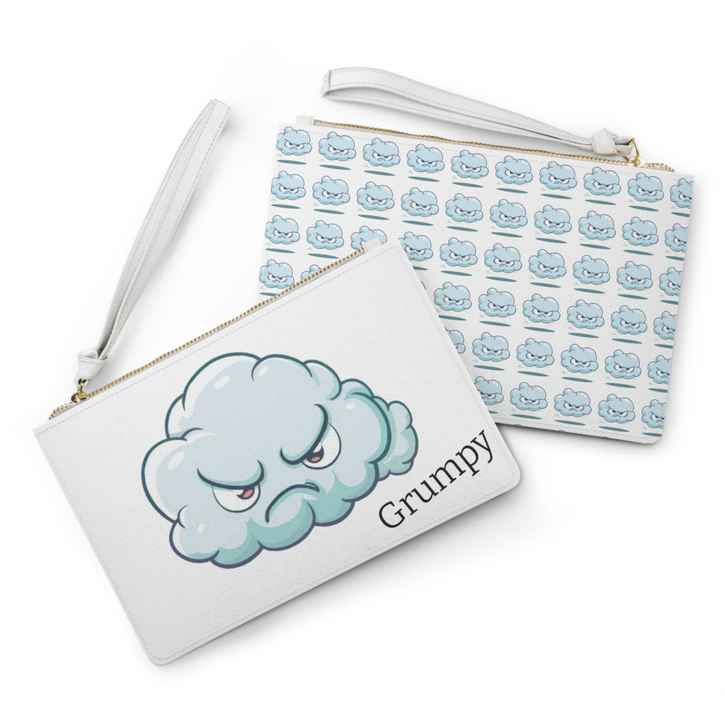 Bolso de mano Grumpy en blanco