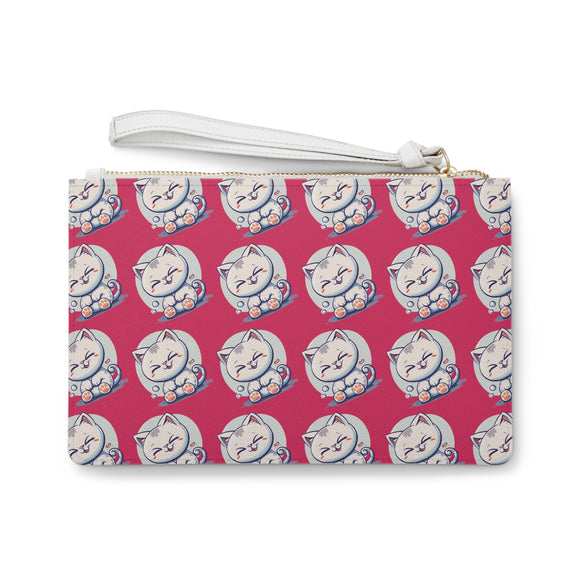 Funny Clutch Bag in pink