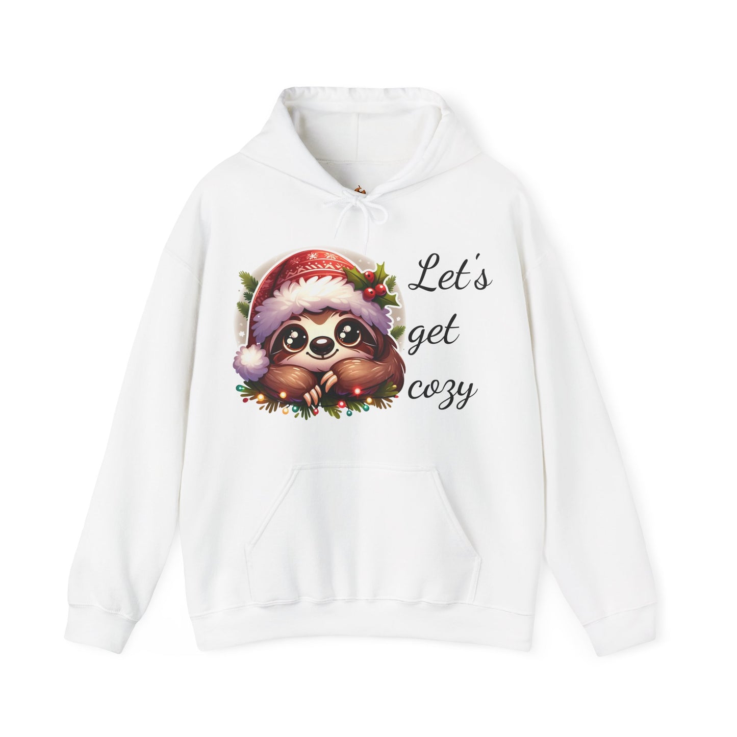 Lazy and Cozy Hooded Sweatshirt